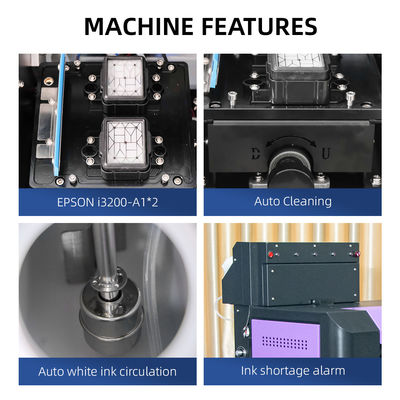60cm 24 inch DTF clothing fabric digital textile digital printer machine