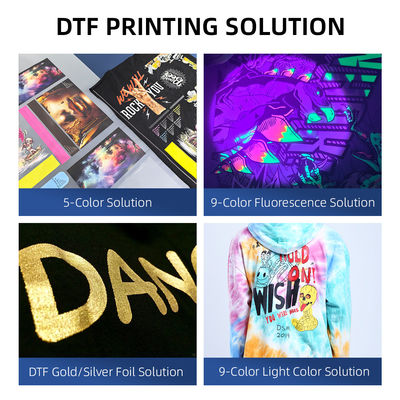 60cm 24 inch DTF clothing fabric digital textile digital printer machine